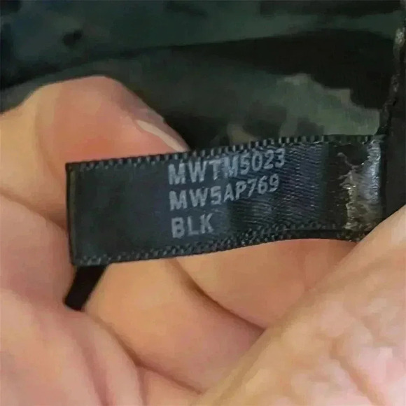 Marc New York Women's Black Motorcycle Jacket Size S Quilted Design - Picture 2 of 7